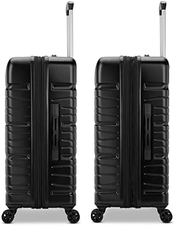 Samsonite Evolve Se Hardside Expandable Luggage with Double Spinner Wheels, Caribbean Blue, 2PC Set (CO/L) - Image 5
