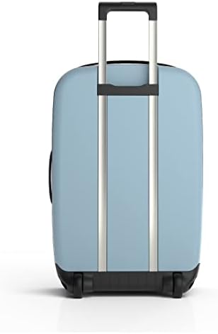 ROLLINK Flex Vega Medium Checked Fully Collapsible Suitcase - Hardshell, Silent, Coated Wheels for Smooth Gliding, Scratch, Water & Impact Resistant, TSA compliant luggage lock, Checked 26" / 17.17 GL - Image 5