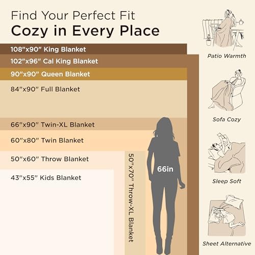 Bedsure Fleece Throw Blanket for Couch Grey - Lightweight Plush Fuzzy Cozy Soft Blankets and Throws for Sofa, 50x60 inches - Image 6