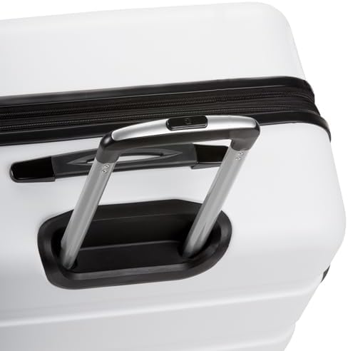 SwissGear 7366 Hardside Expandable Luggage with Spinner Wheels, White, Checked-Large 27-Inch - Image 8