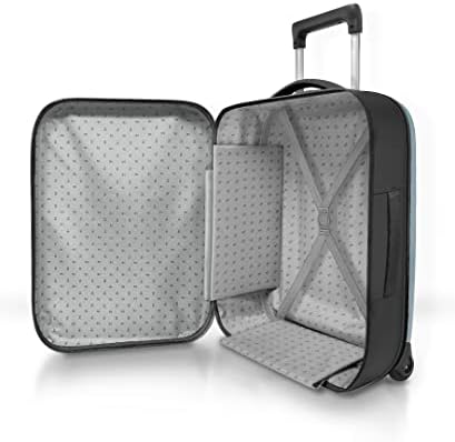 ROLLINK Flex Vega Medium Checked Fully Collapsible Suitcase - Hardshell, Silent, Coated Wheels for Smooth Gliding, Scratch, Water & Impact Resistant, TSA compliant luggage lock, Checked 26" / 17.17 GL - Image 6