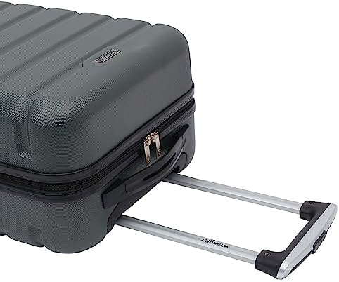 Wrangler Hardside Carry-On Spinner Luggage, Olive, 20-Inch - Image 8