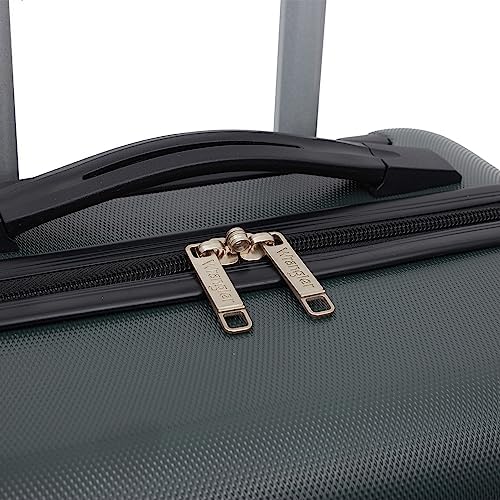 Wrangler Hardside Carry-On Spinner Luggage, Olive, 20-Inch - Image 7